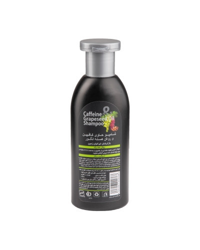 شامپو کافئین و روغن هسته انگور