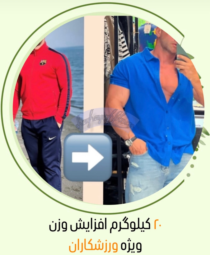 دوره افزایش وزن 6 تا 8 کیلوگرم در 30 روز